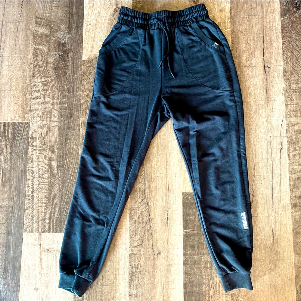 Gymshark Mens Black Joggers size Small - Picture 1 of 11
